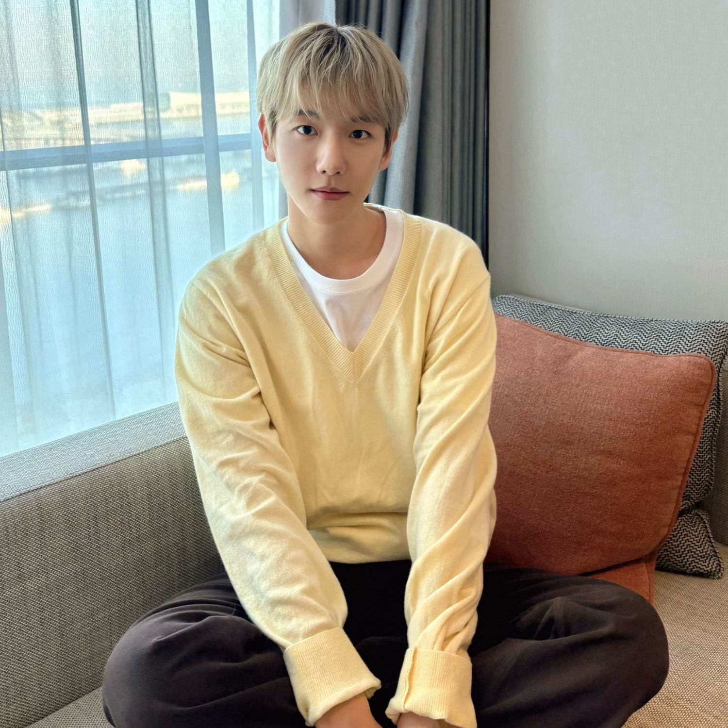 伯賢 (EXO)粉絲拍下的瞬間