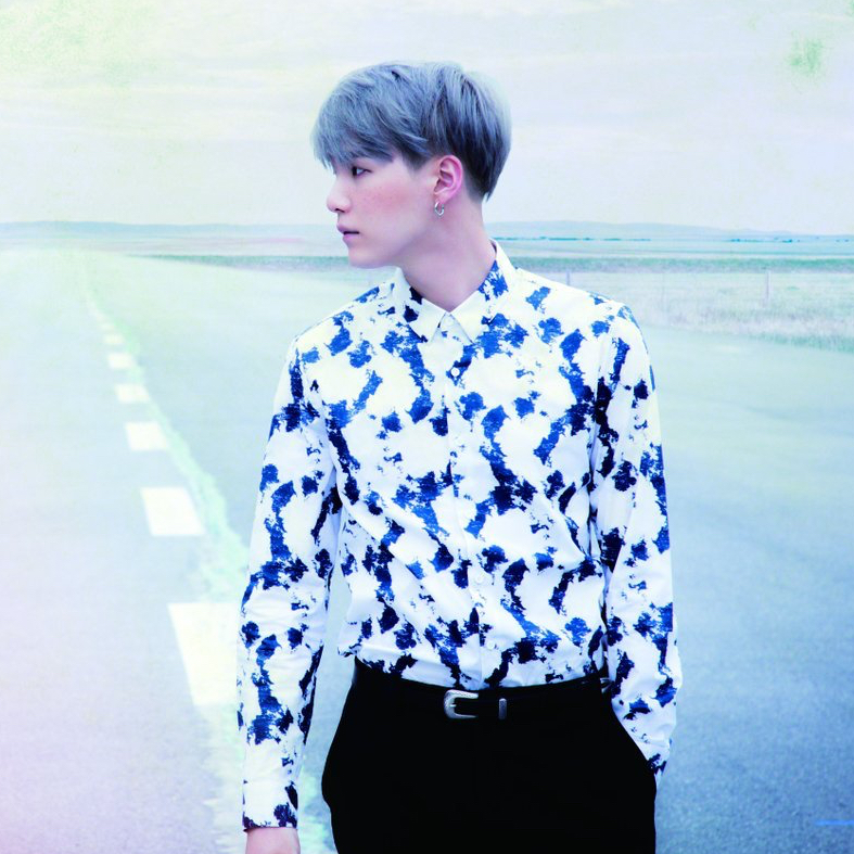 Recent activity shot of SUGA (BTS)