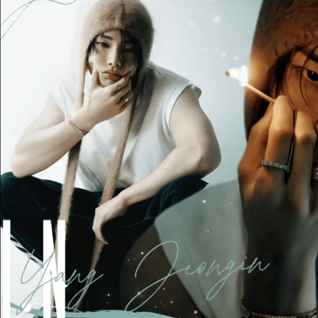 A moment captured by I.N (Stray Kids)'s fan