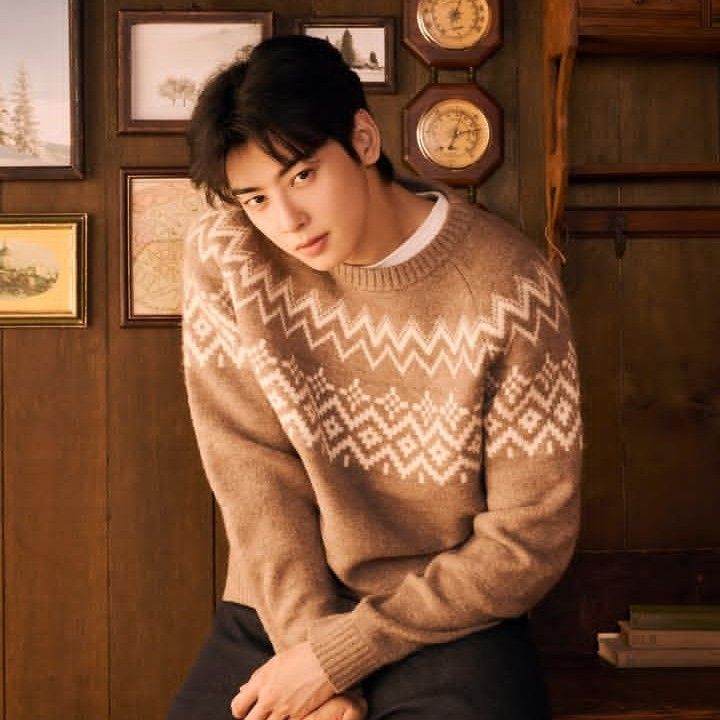 Recent activity shot of Eunwoo (ASTRO)