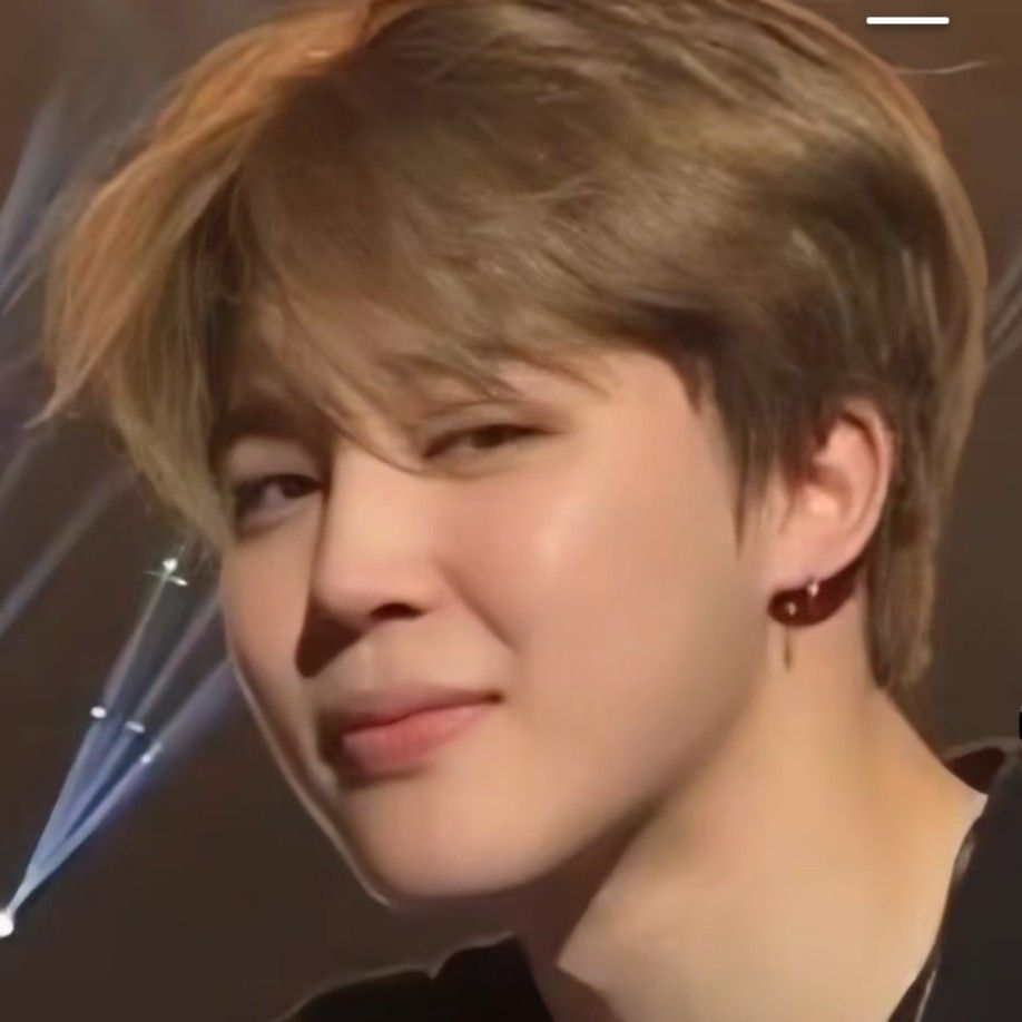 Recent activity shot of Jimin (BTS)