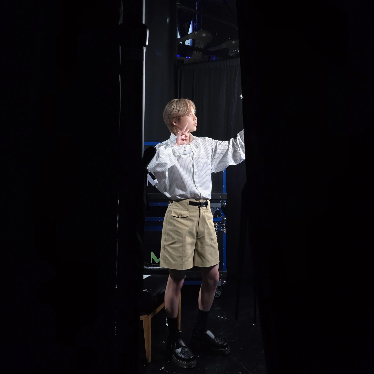 Recent activity shot of Xiumin (EXO)