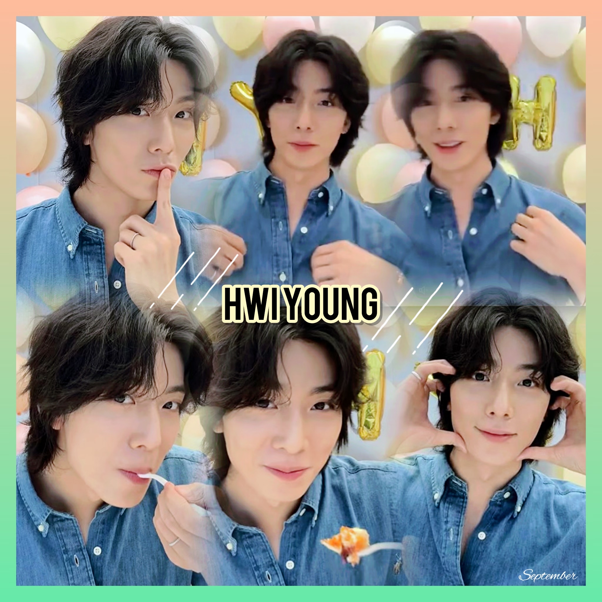 A moment captured by Hwiyoung (SF9)'s fan