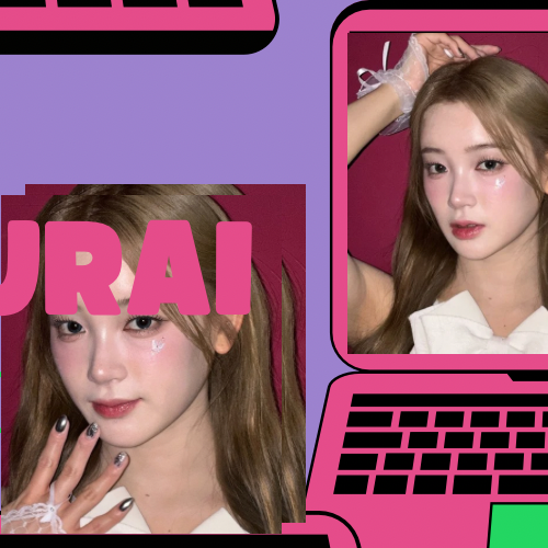 Recent activity shot of Sakurai Miu (ME:I)