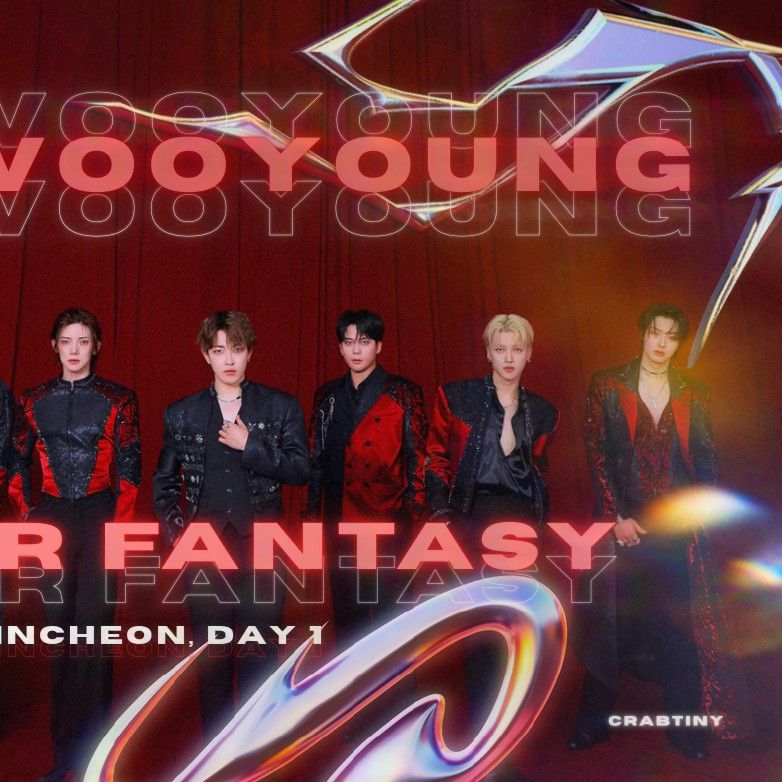 Recent activity shot of Wooyoung (ATEEZ)