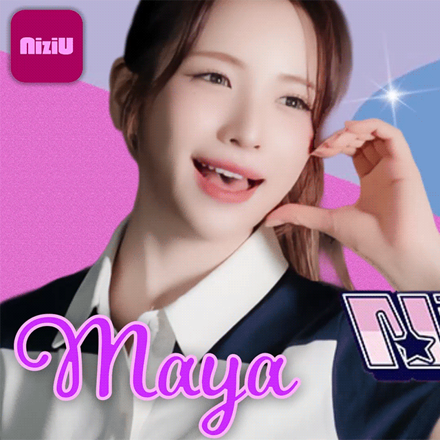 Behind-the-scenes cut of Maya (NiziU)
