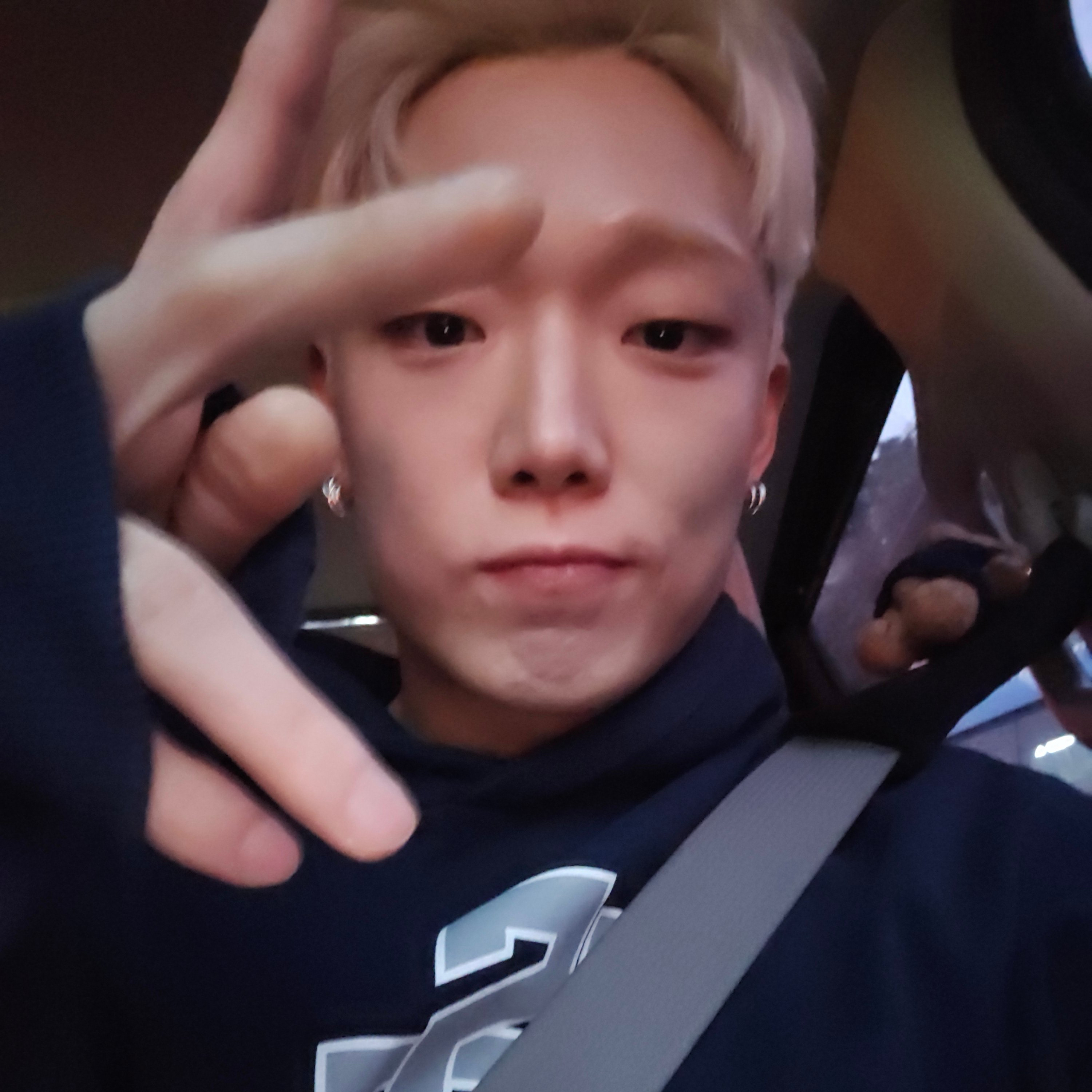 A moment captured by BOBBY (iKON)'s fan