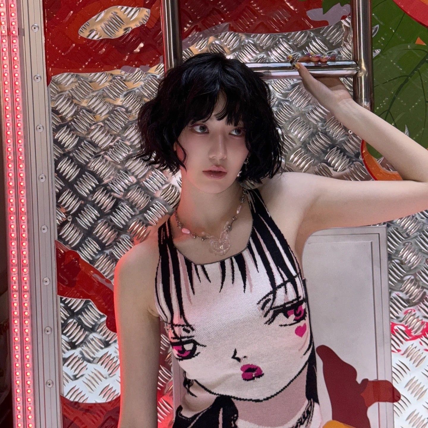 Recent activity shot of Sakura (LE SSERAFIM)