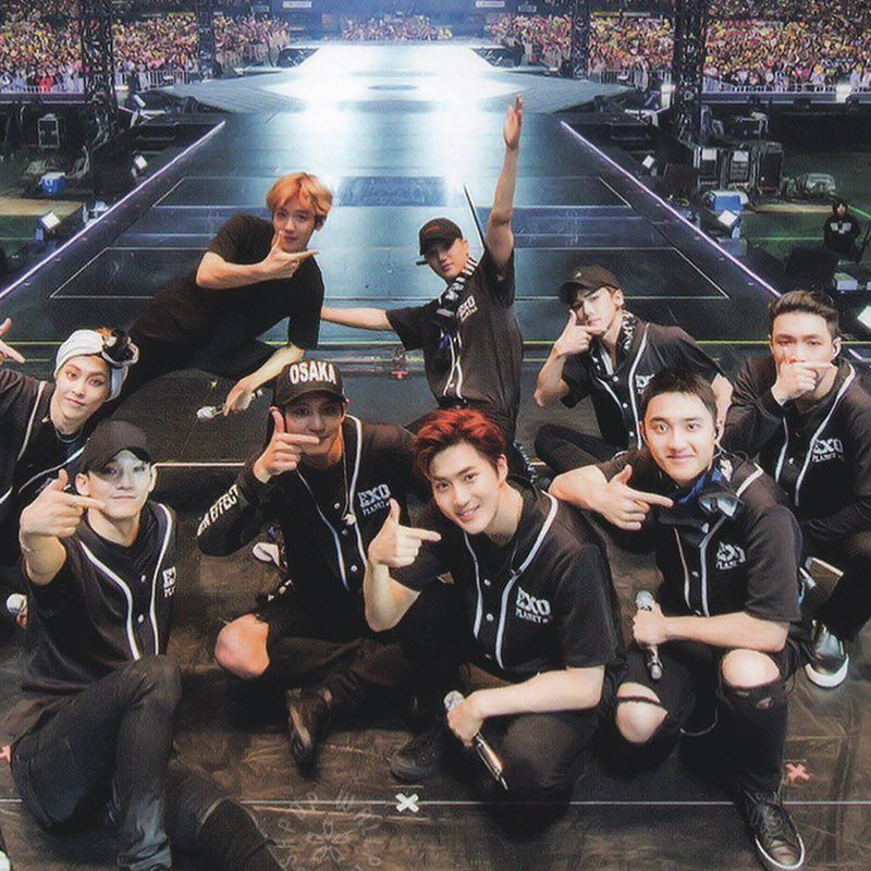 EXO의 비하인드 컷