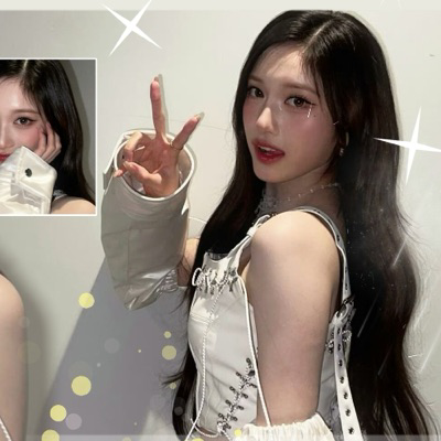 A moment captured by Leeseo (IVE)'s fan