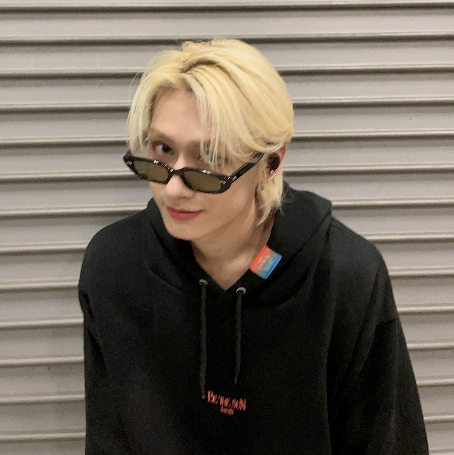 A moment captured by Jun (SEVENTEEN)'s fan