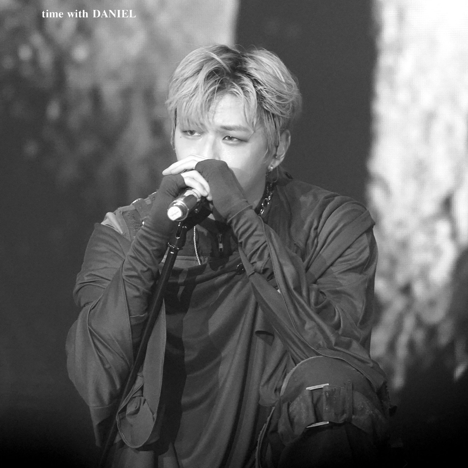 A moment captured by Kang Daniel's fan