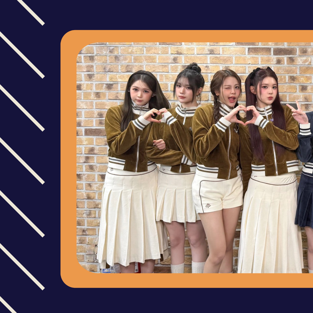 A moment captured by Hearts2Hearts's fan