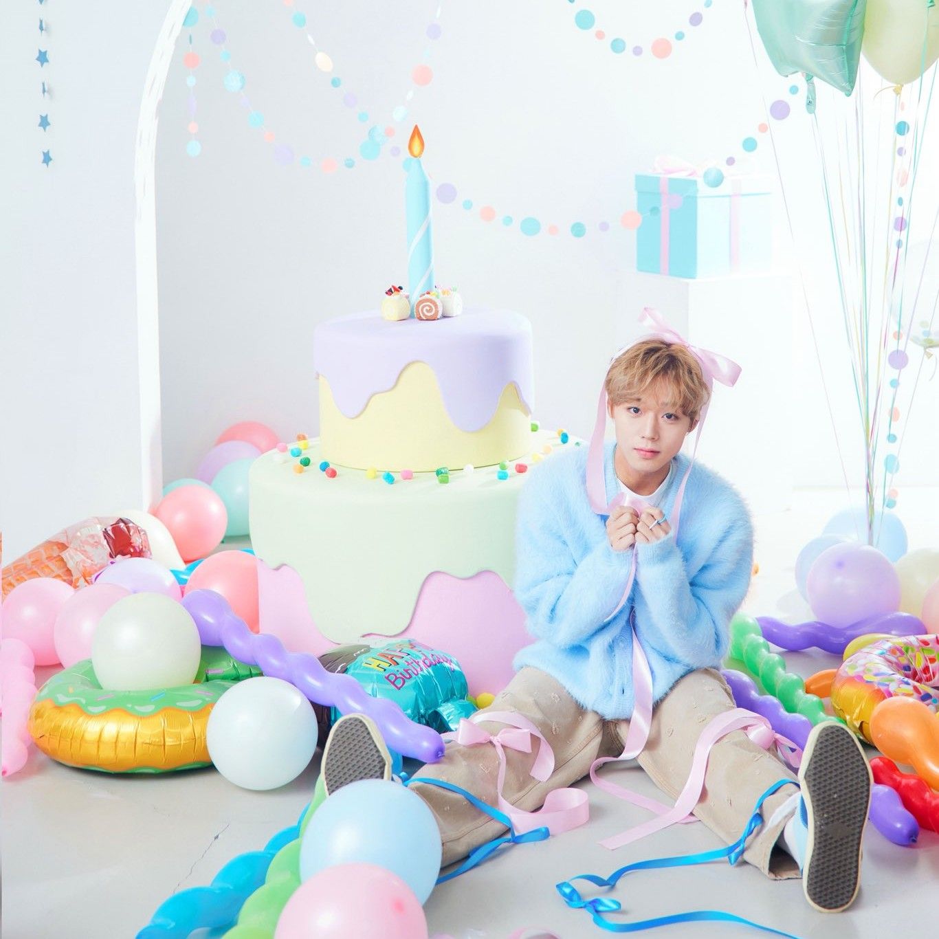 Momen yang diabadikan oleh penggemar Park Jihoon