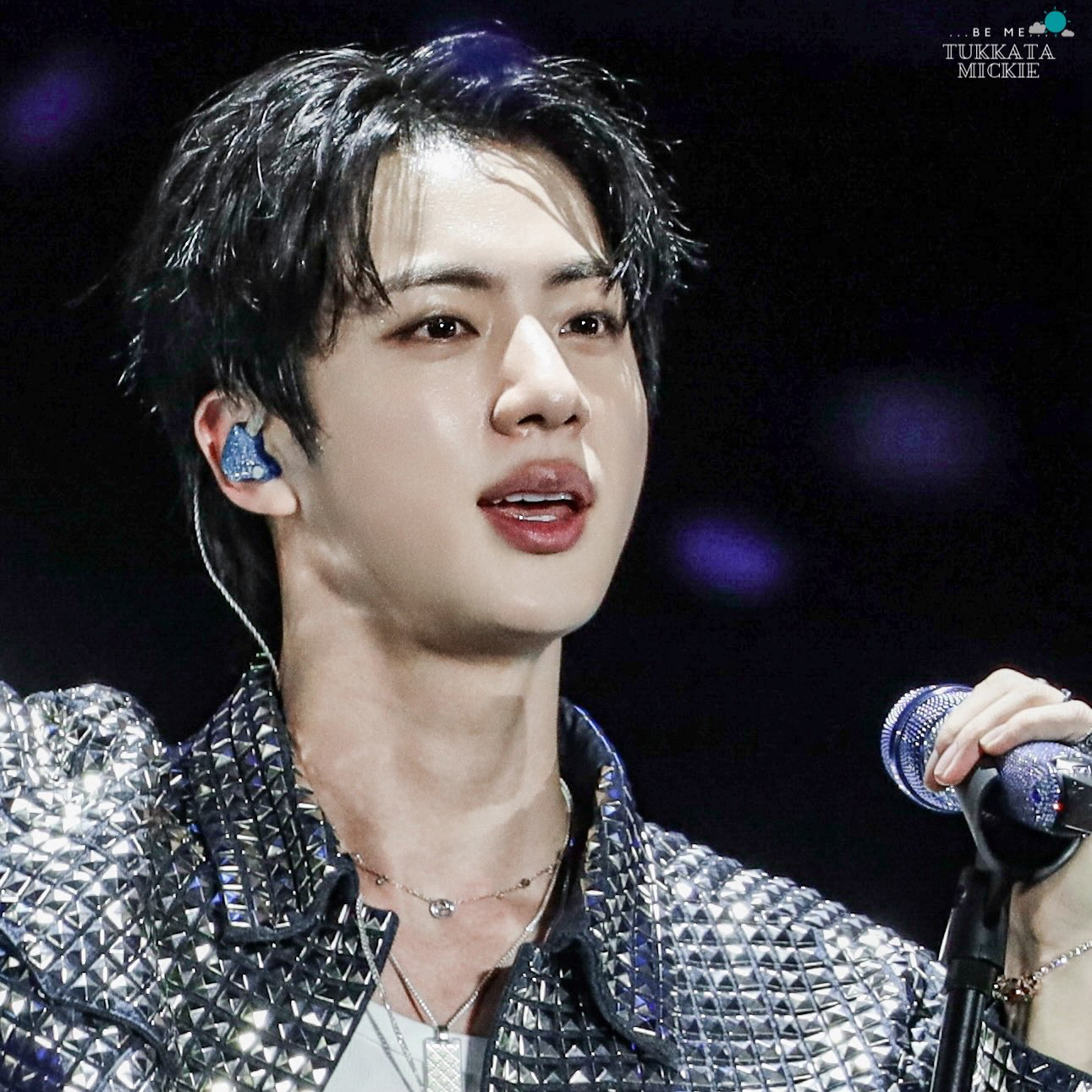 A moment captured by Jin (BTS)'s fan