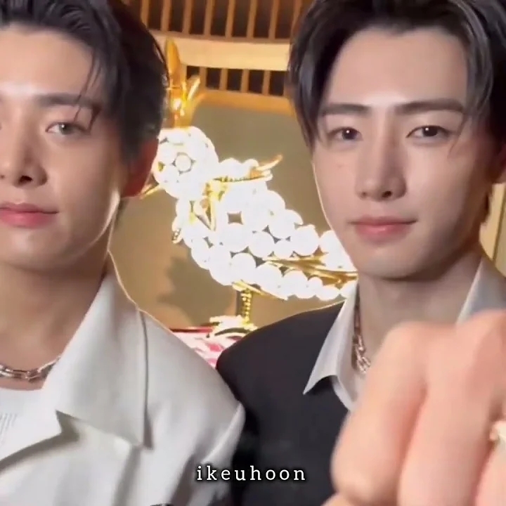 Behind-the-scenes cut of Sunghoon (ENHYPEN)