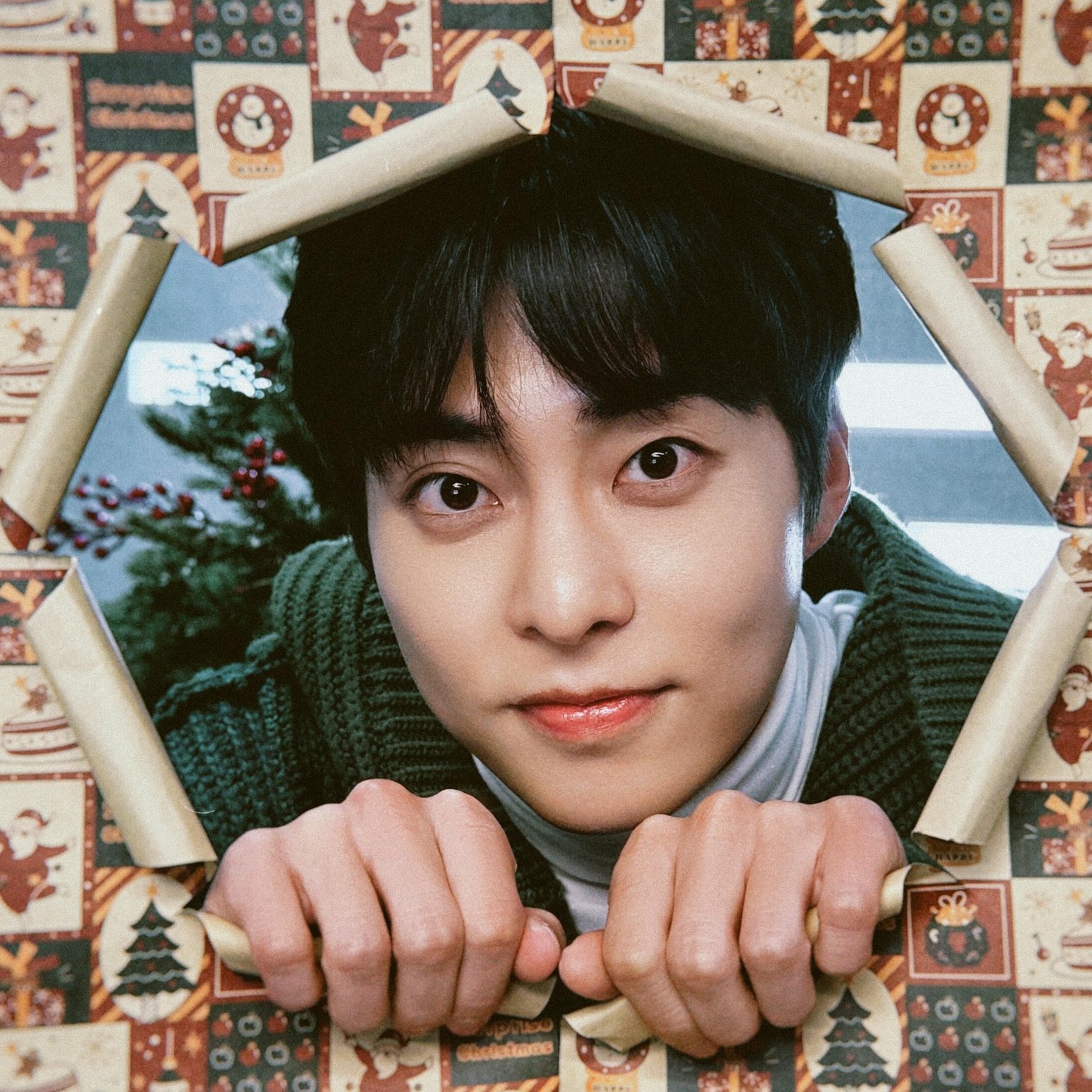 A moment captured by Xiumin (EXO)'s fan