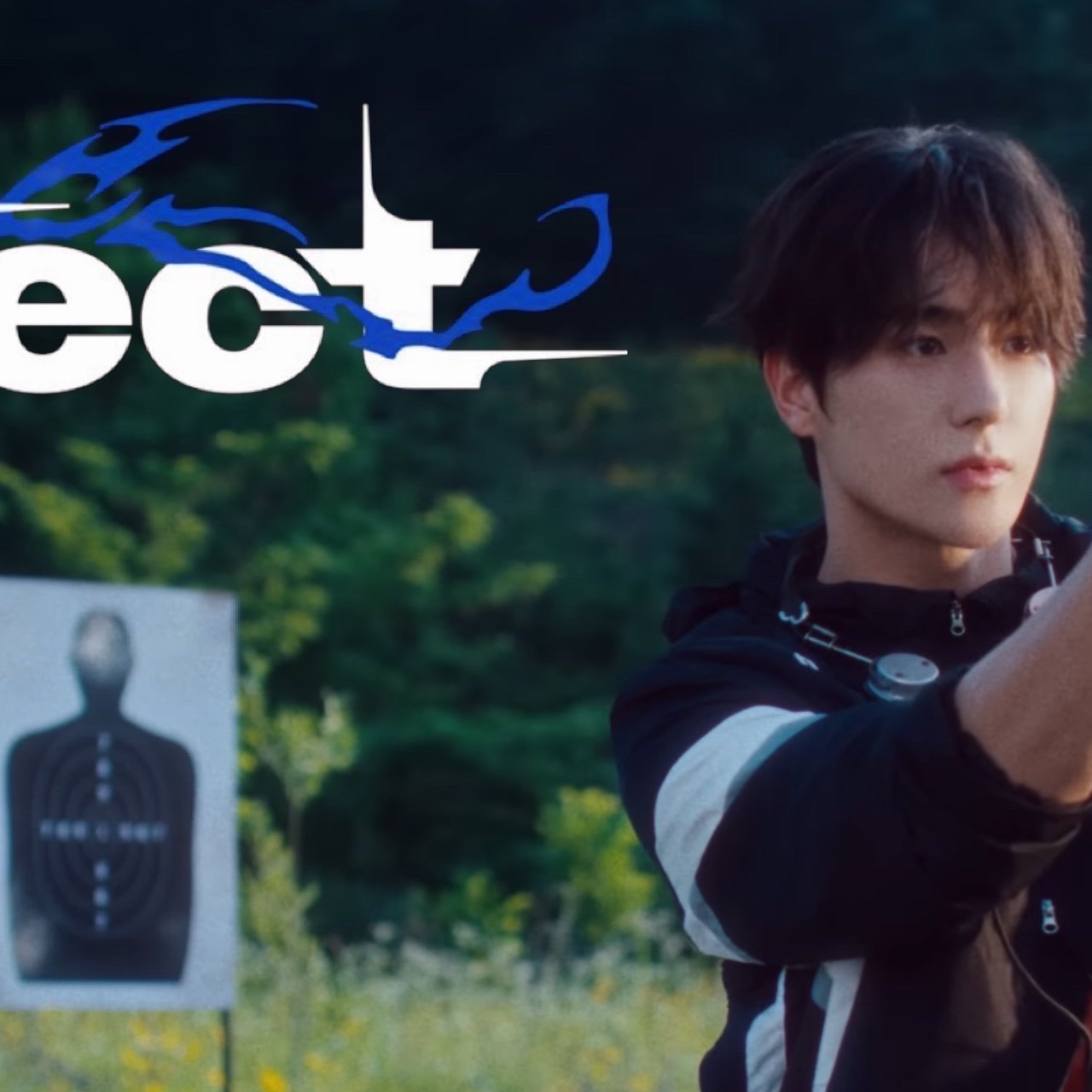 Behind-the-scenes cut of Hyunjae (THE BOYZ)