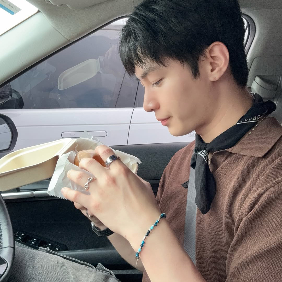 A moment captured by HANGYEOM (OMEGA X)'s fan