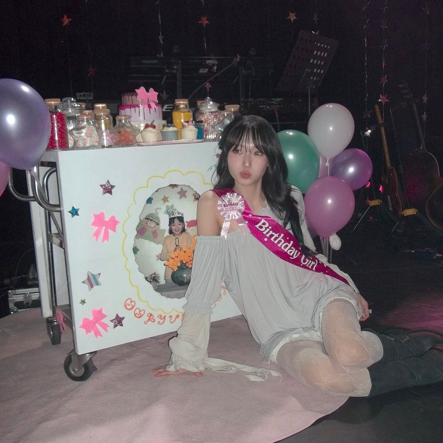 Behind-the-scenes cut of Ryu Sujeong (Lovelyz)