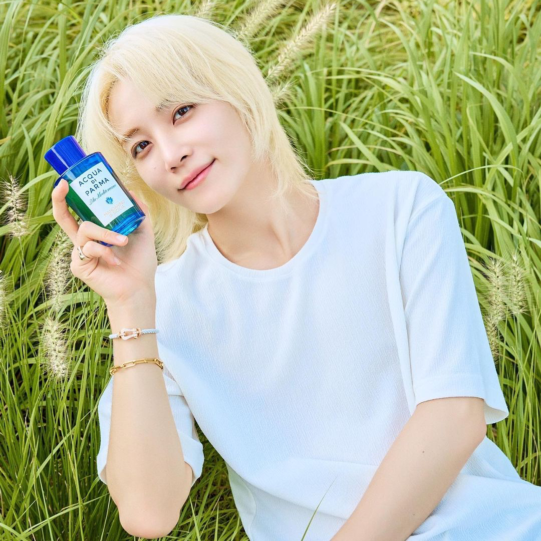 A moment captured by Jeonghan (SEVENTEEN)'s fan