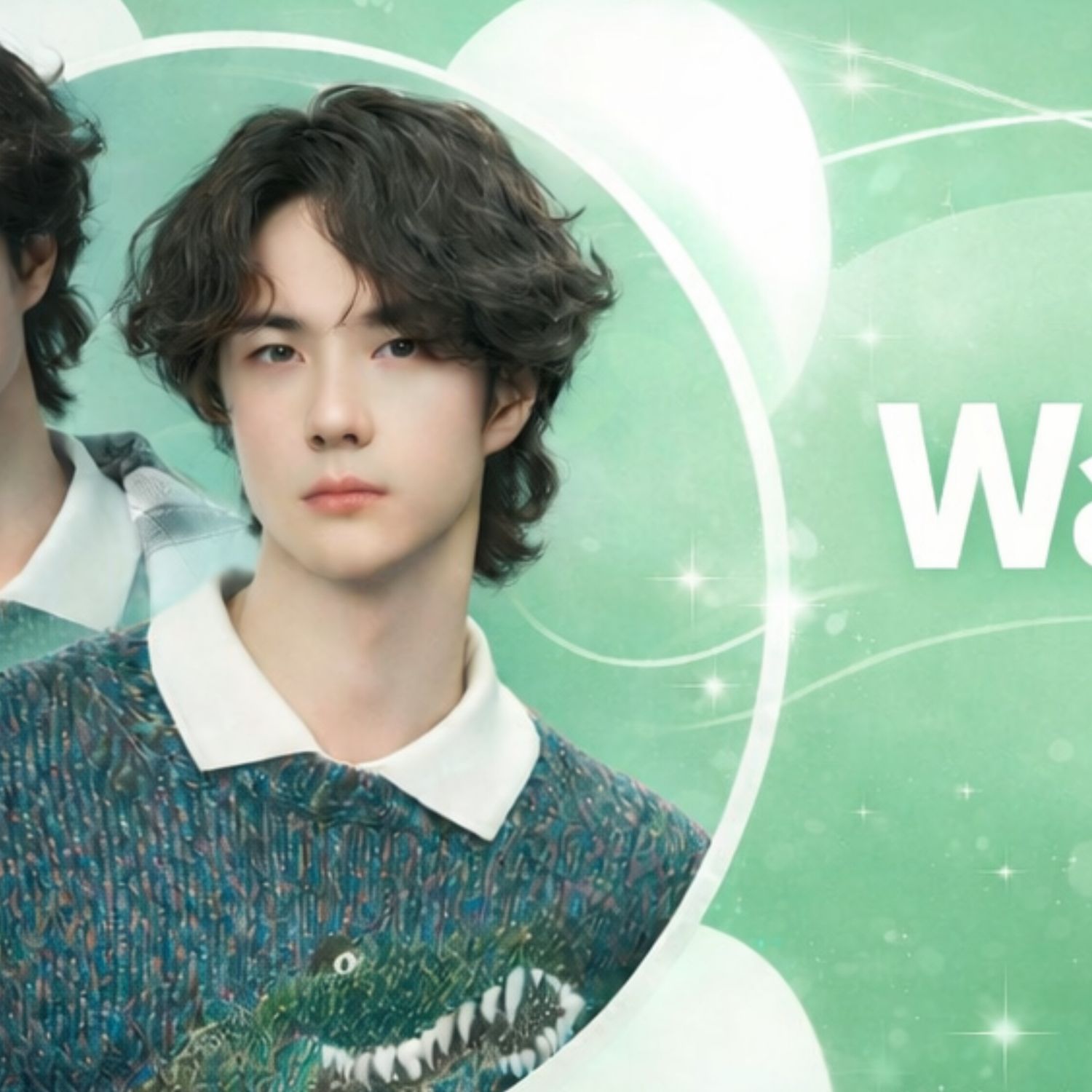 Behind-the-scenes cut of Wang Yibo