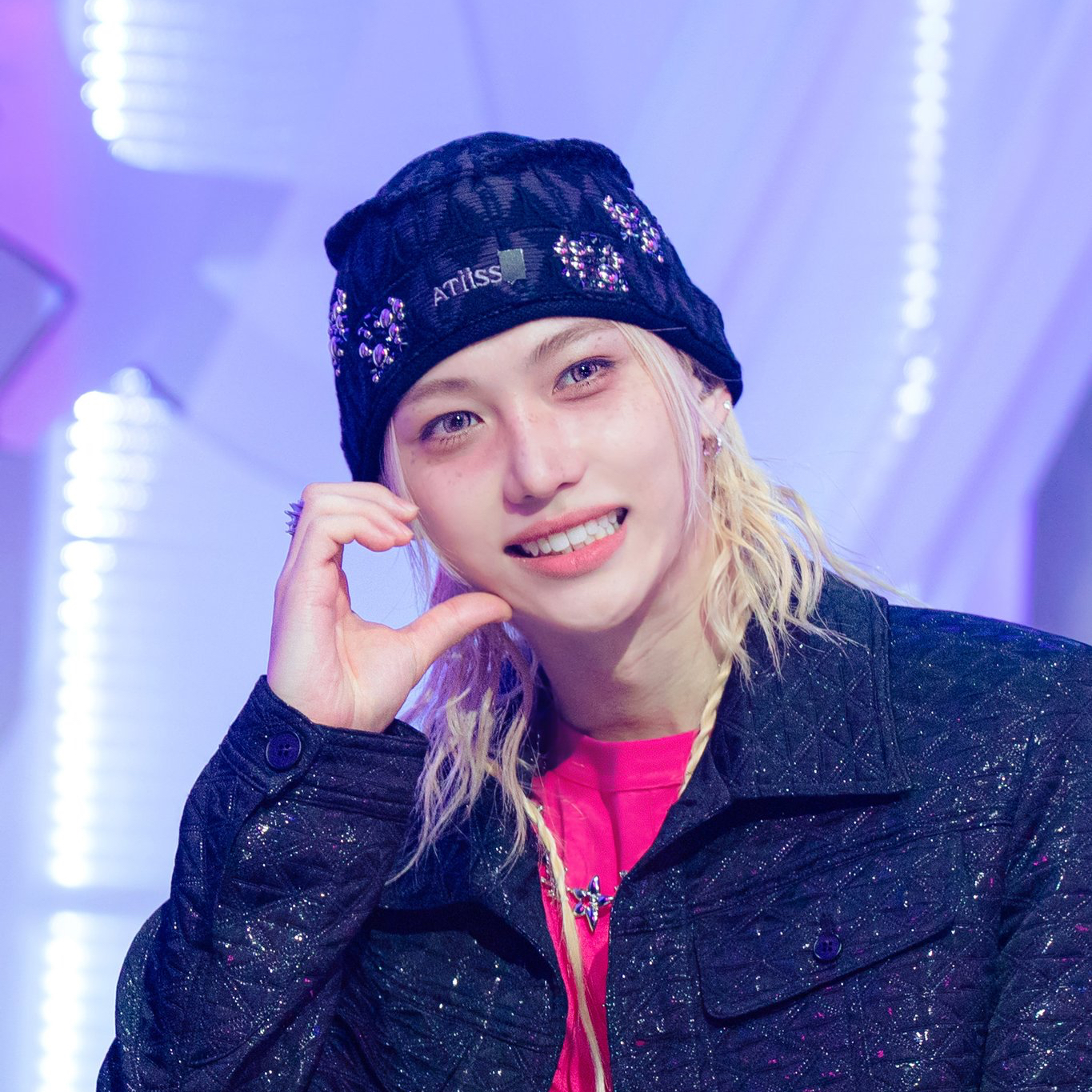 Recent activity shot of Felix (Stray Kids)