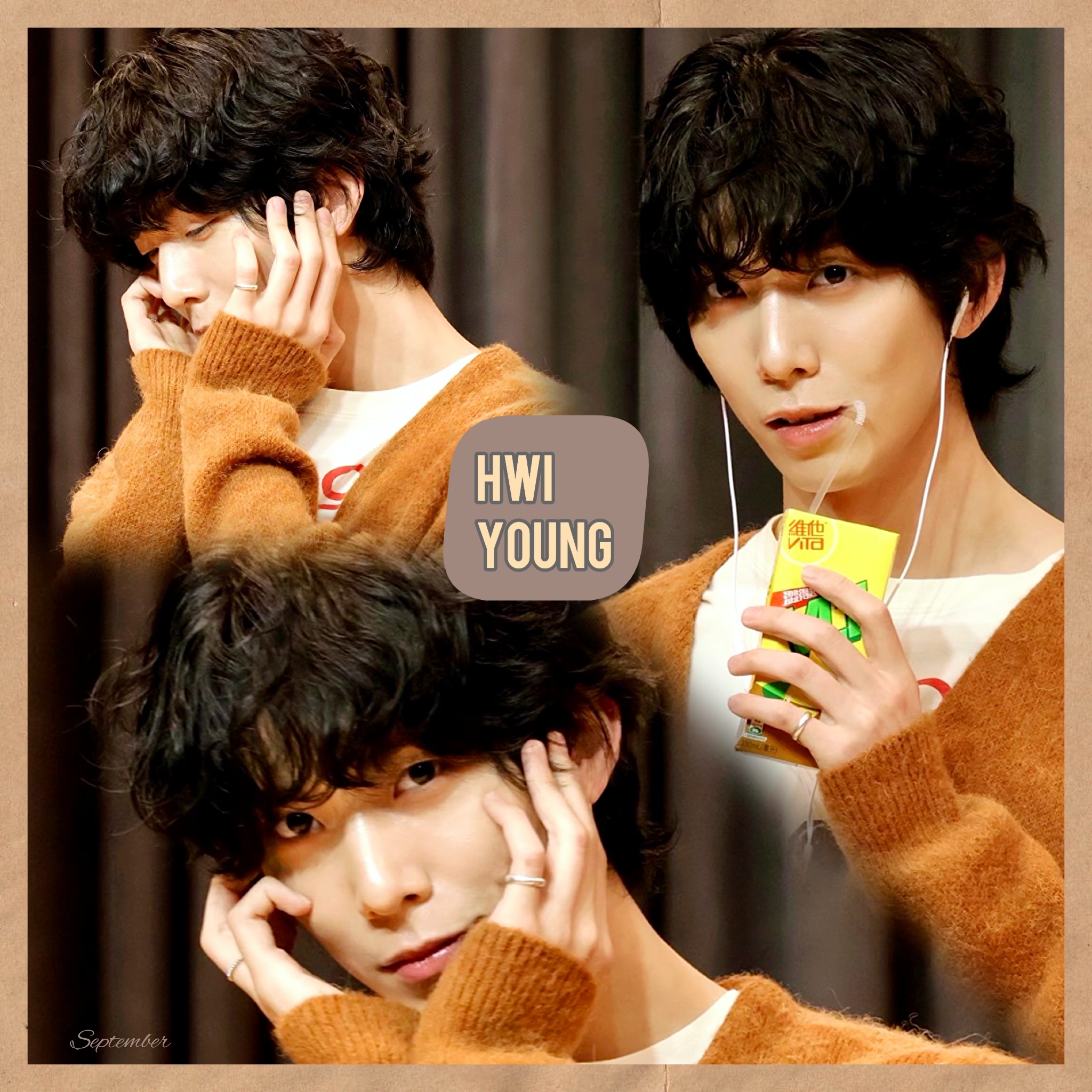 Recent activity shot of Hwiyoung (SF9)