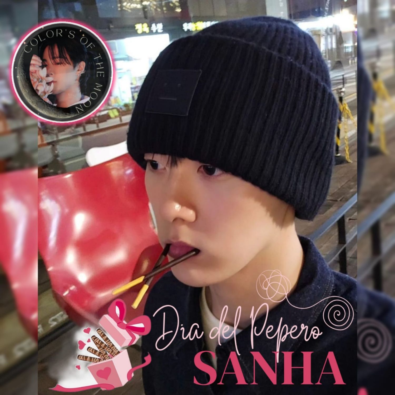 A moment captured by Sanha (ASTRO)'s fan