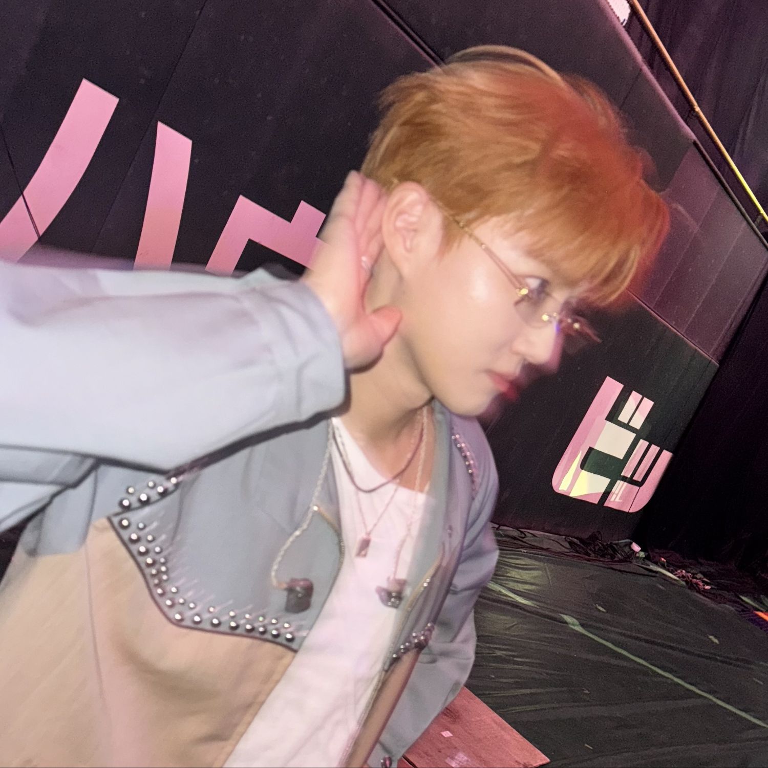 Recent activity shot of Suho (EXO)