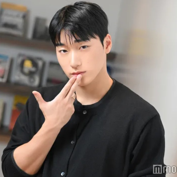 A moment captured by San (ATEEZ)'s fan