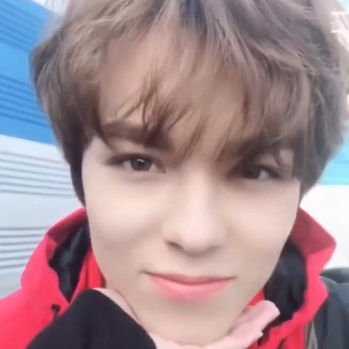 Recent activity shot of Vernon (SEVENTEEN)