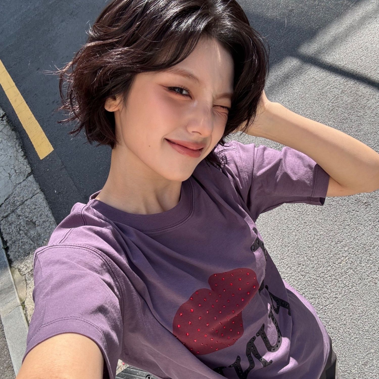 Behind-the-scenes cut of Yeji (ITZY)