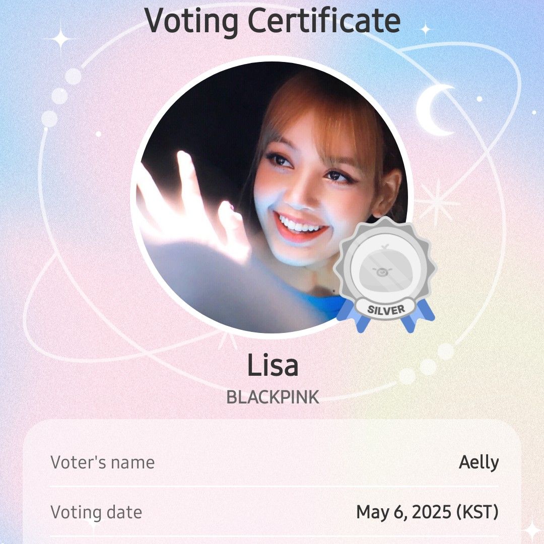A moment captured by Lisa (BLACKPINK)'s fan