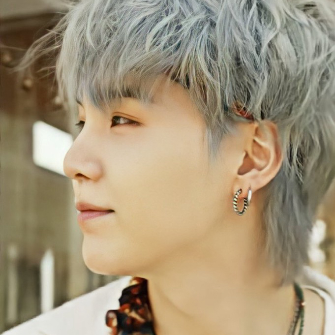 Recent activity shot of SUGA (BTS)