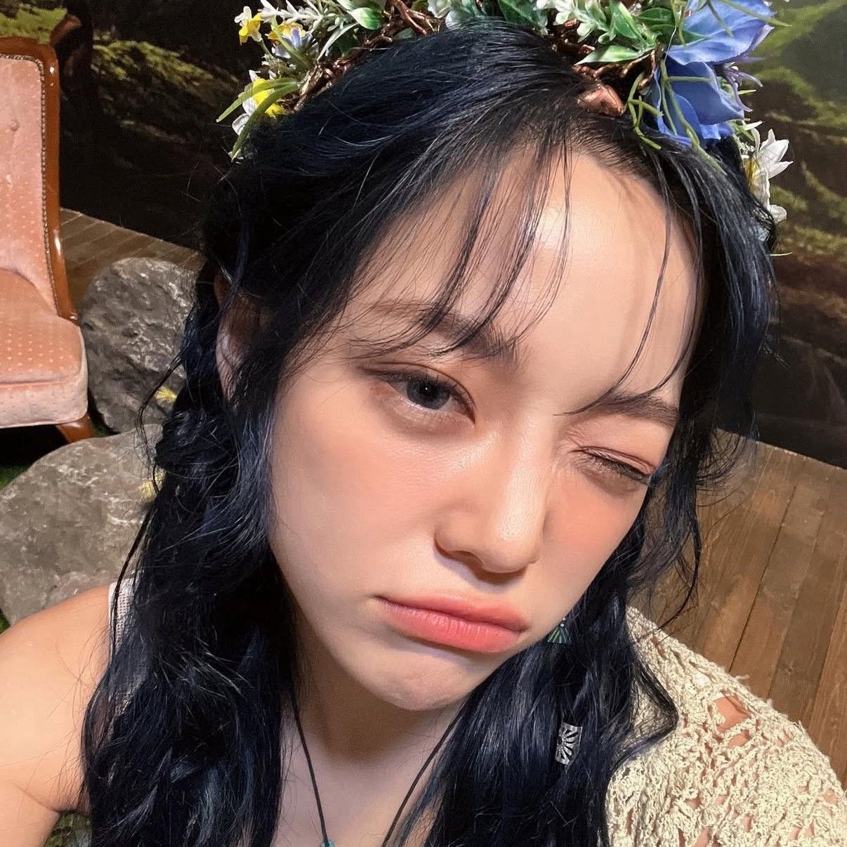 Behind-the-scenes cut of Sejeong