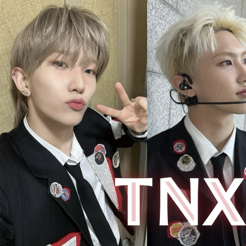 TNXの舞台裏ショット