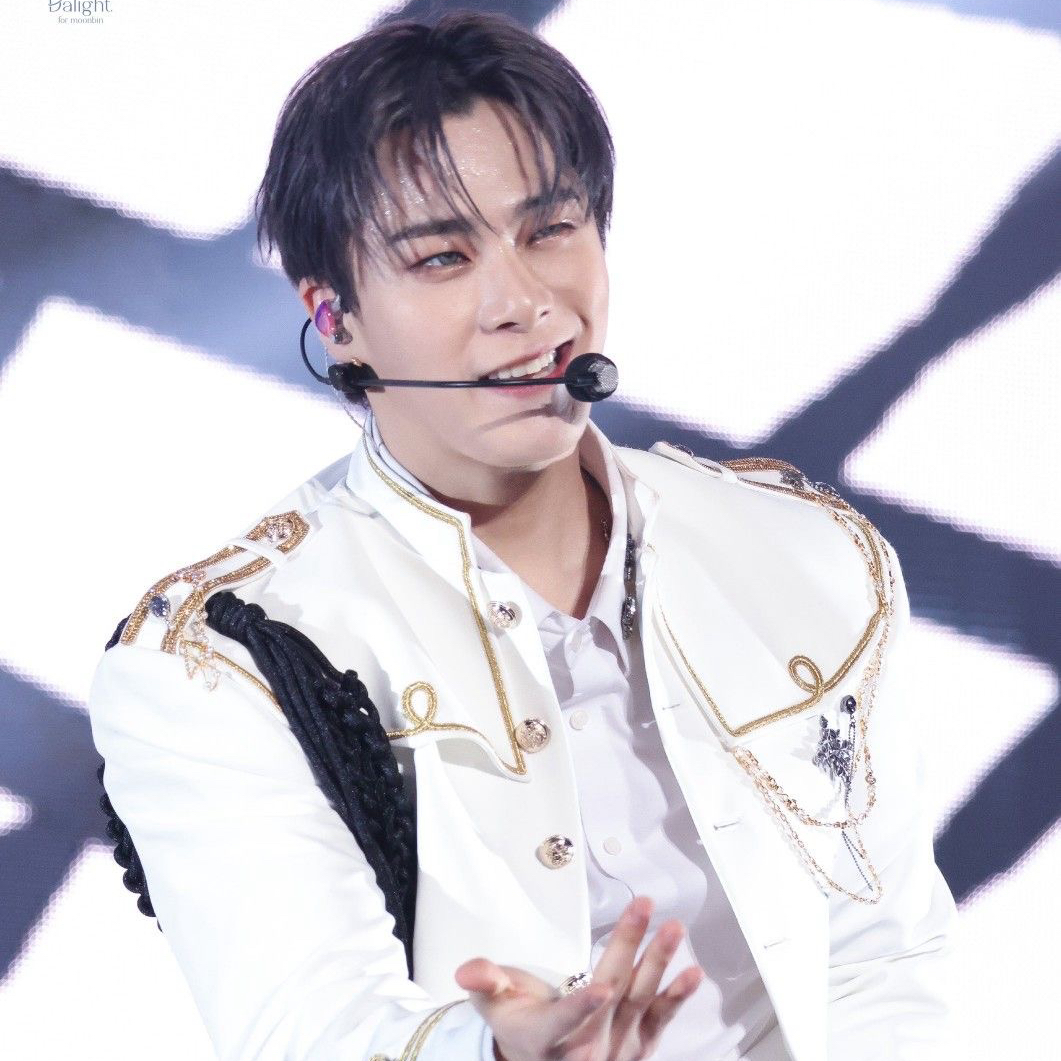 Recent activity shot of Moonbin (ASTRO)