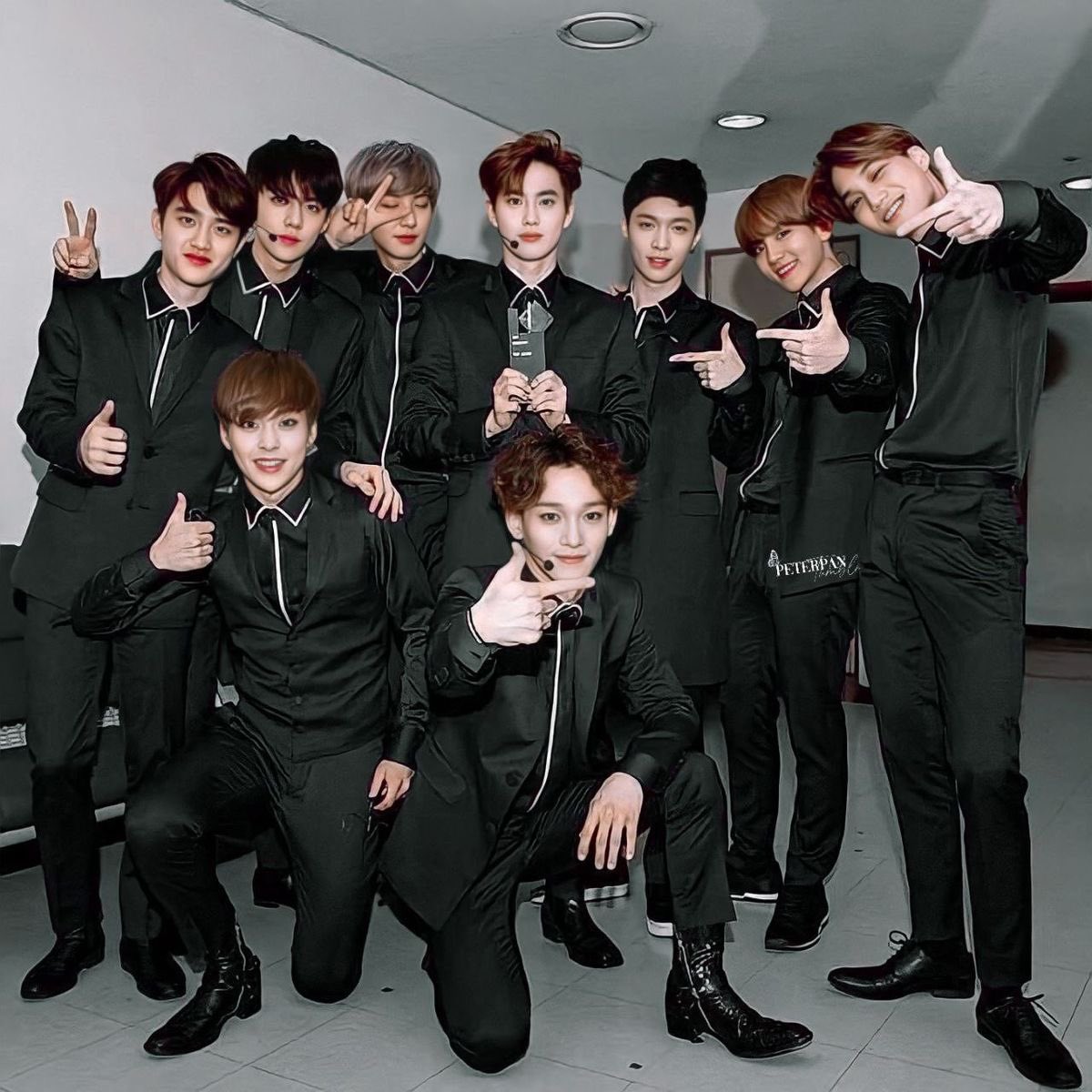 Recent activity shot of EXO