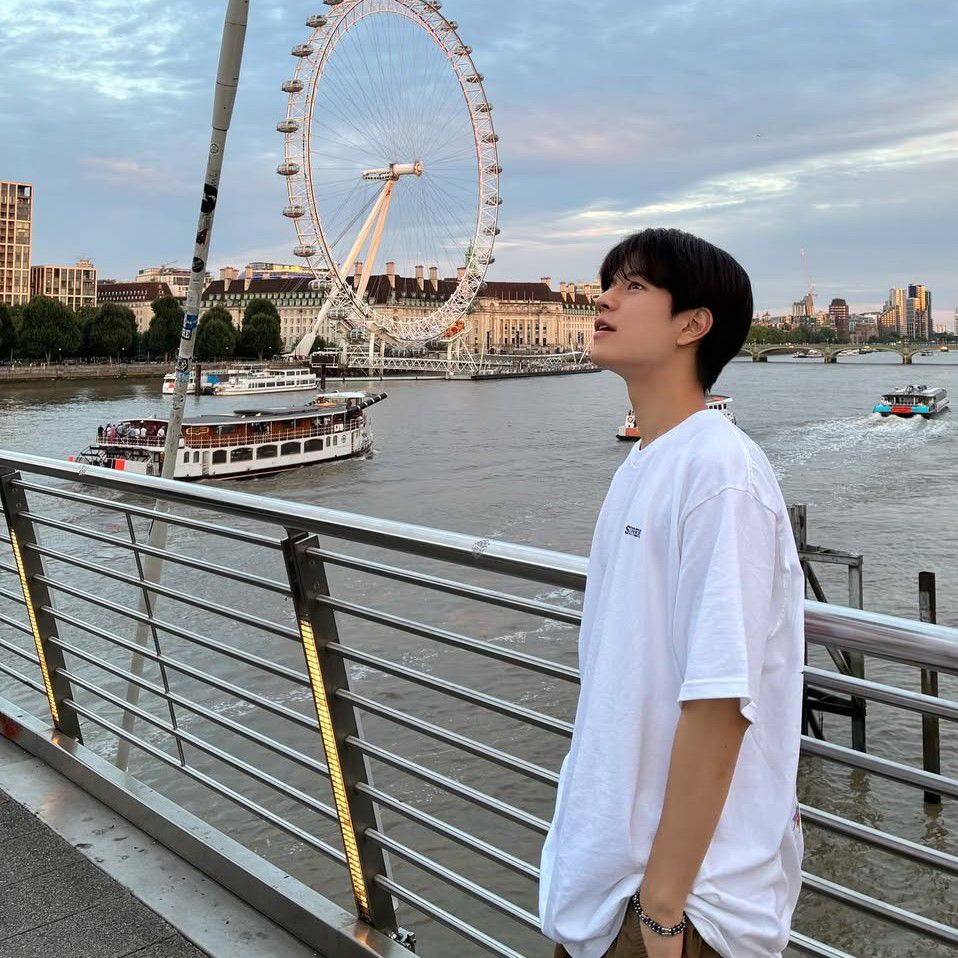 A moment captured by Seungmin (Stray Kids)'s fan