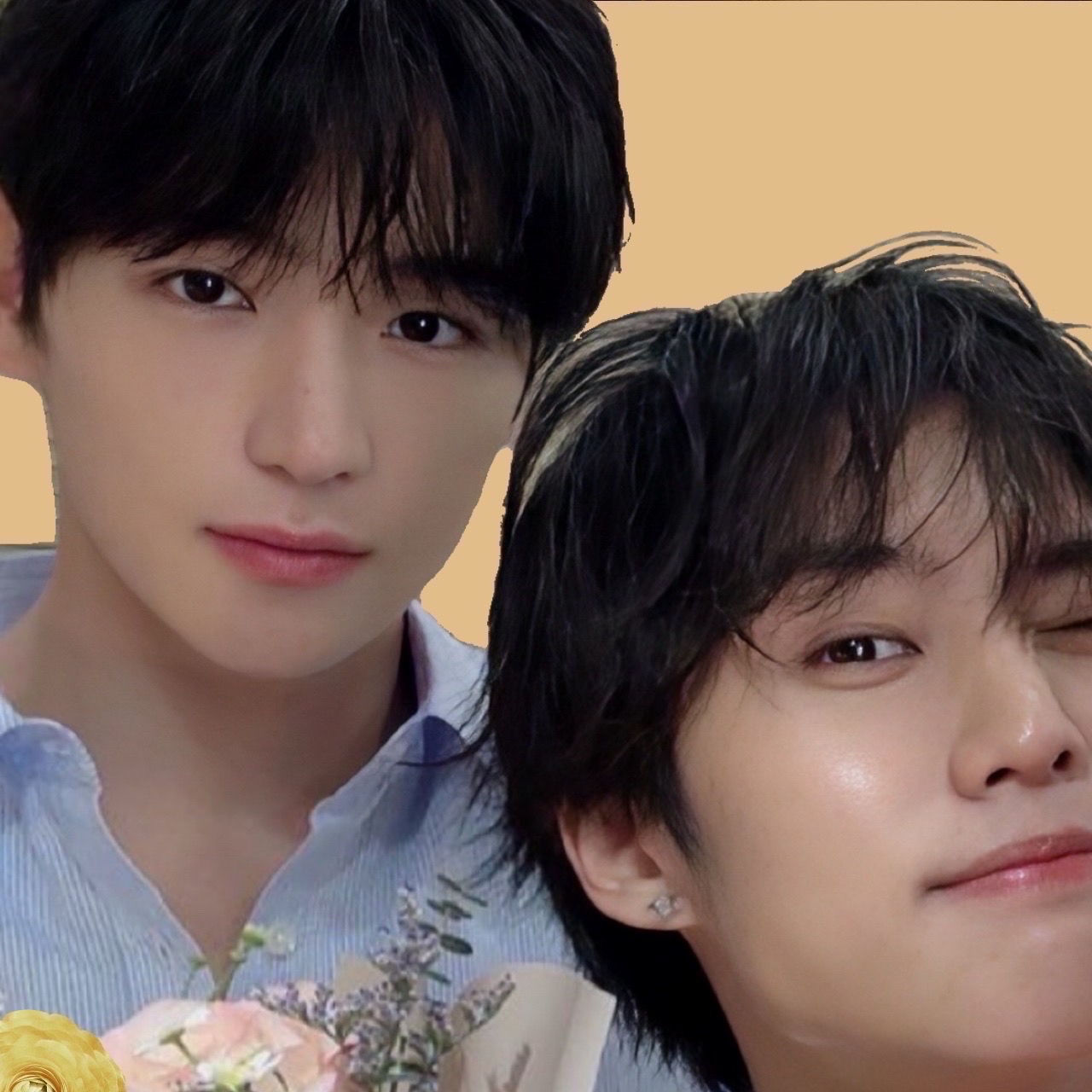 A moment captured by Hyunjae (THE BOYZ)'s fan
