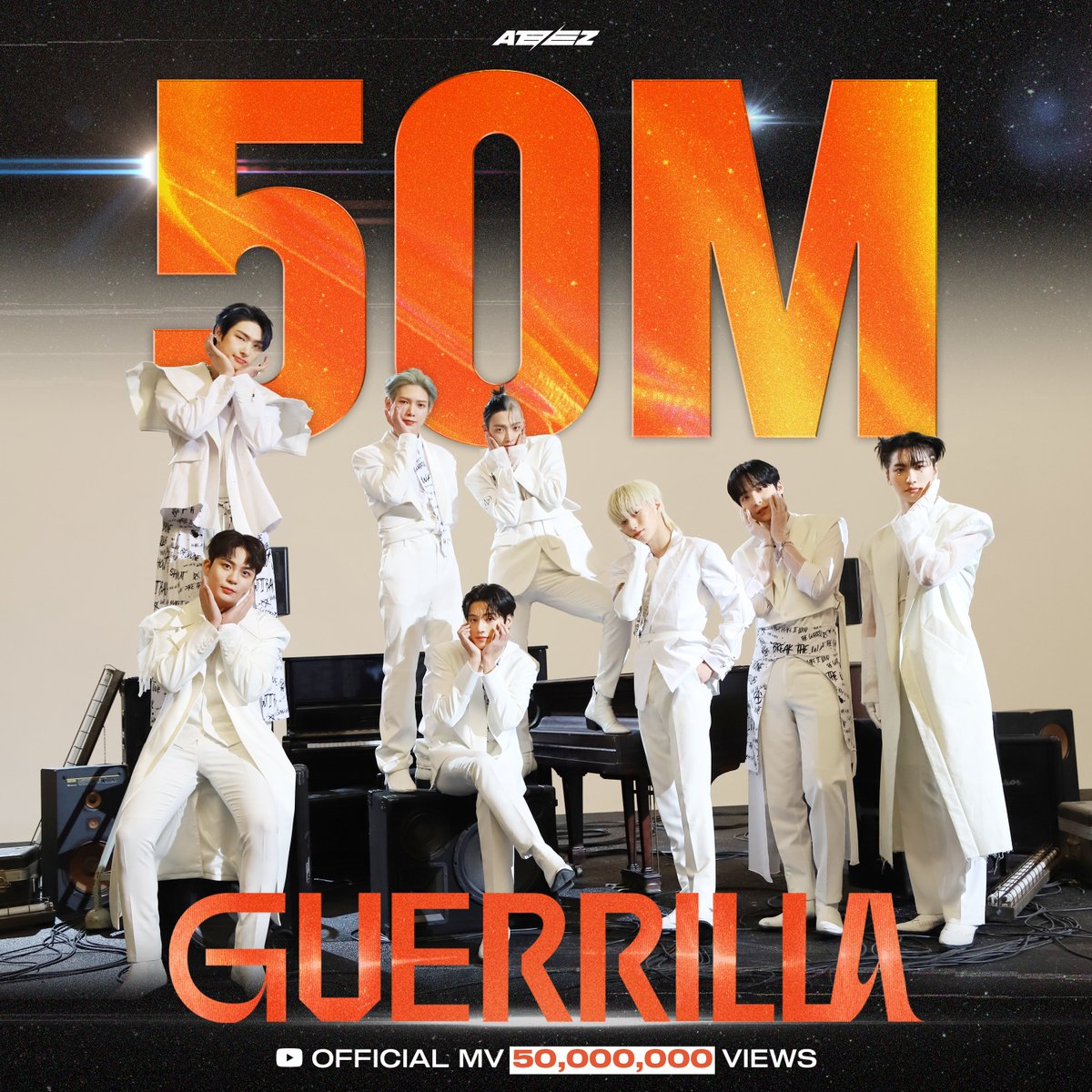 Recent activity shot of ATEEZ