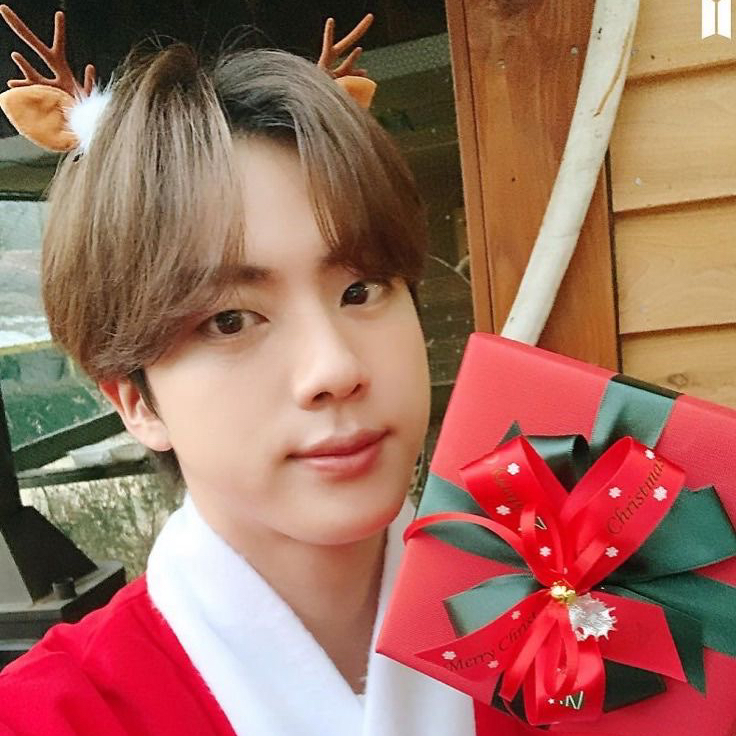 Recent activity shot of Jin (BTS)