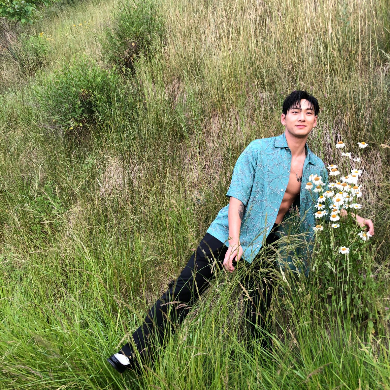 A moment captured by Baekho's fan