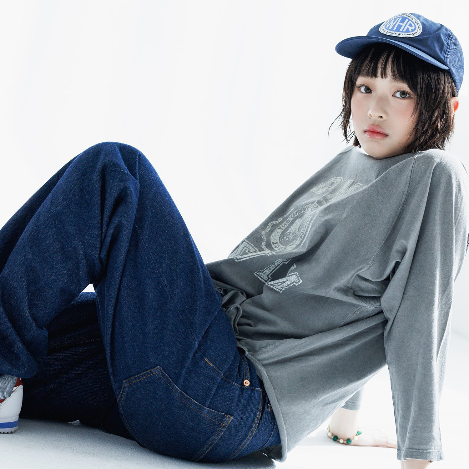 Recent activity shot of HANNI (NewJeans)