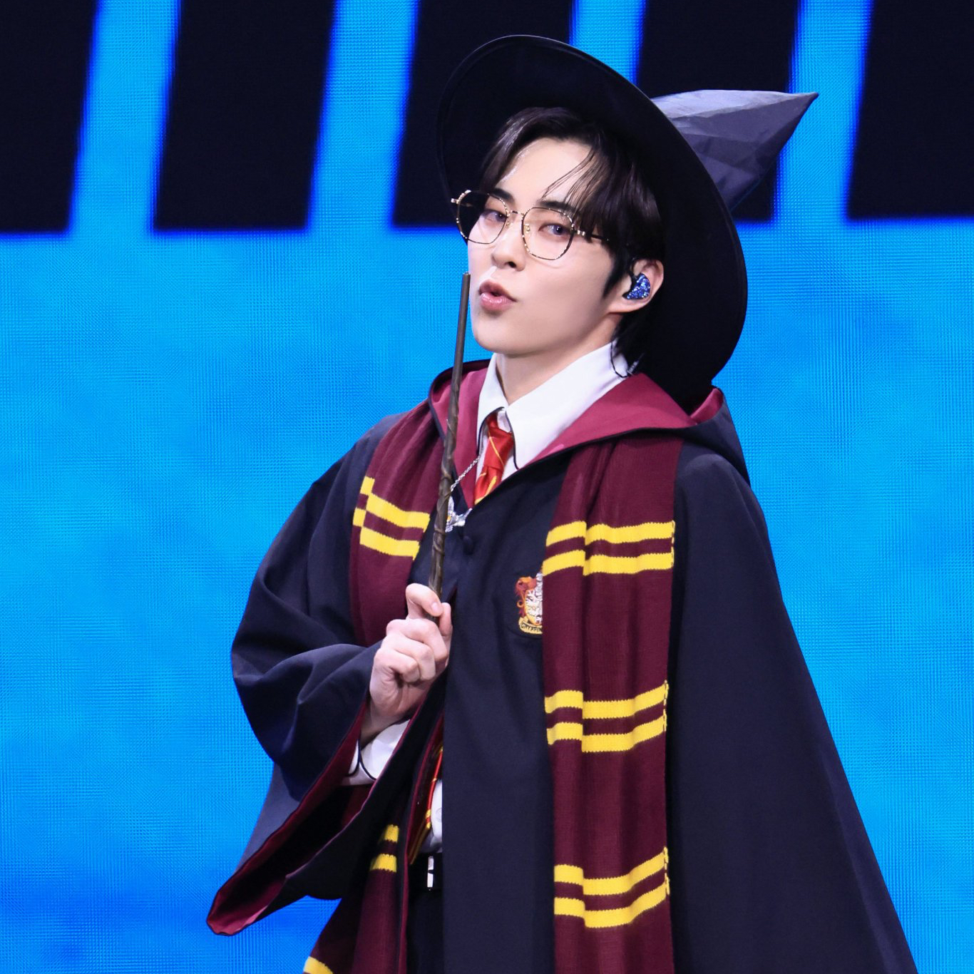 A moment captured by Xiumin (EXO)'s fan