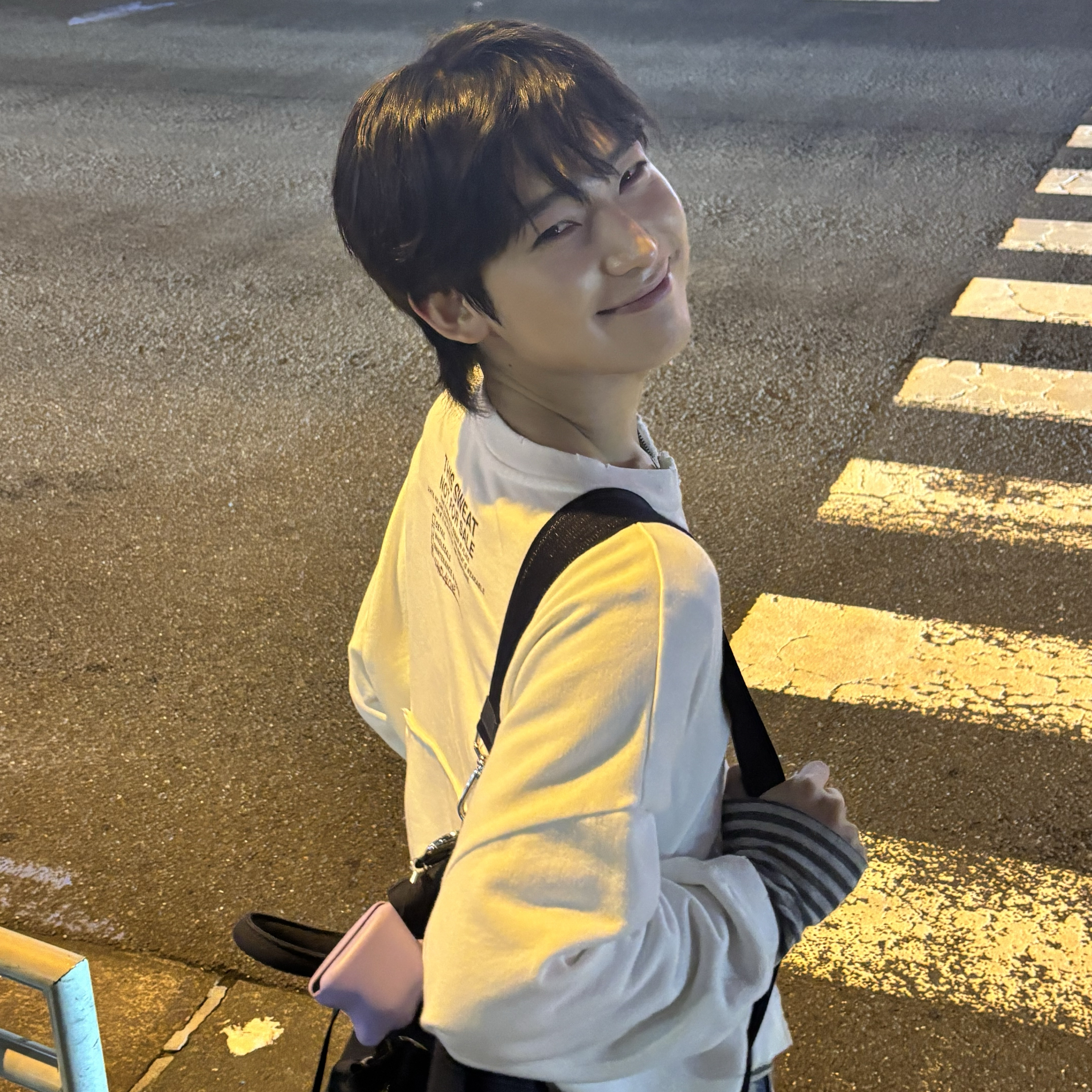 A moment captured by Sunoo (ENHYPEN)'s fan