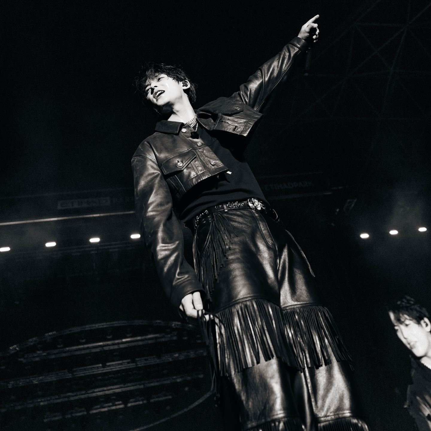 A moment captured by Mingyu (SEVENTEEN)'s fan