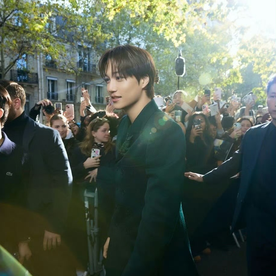 A moment captured by Kai (EXO)'s fan