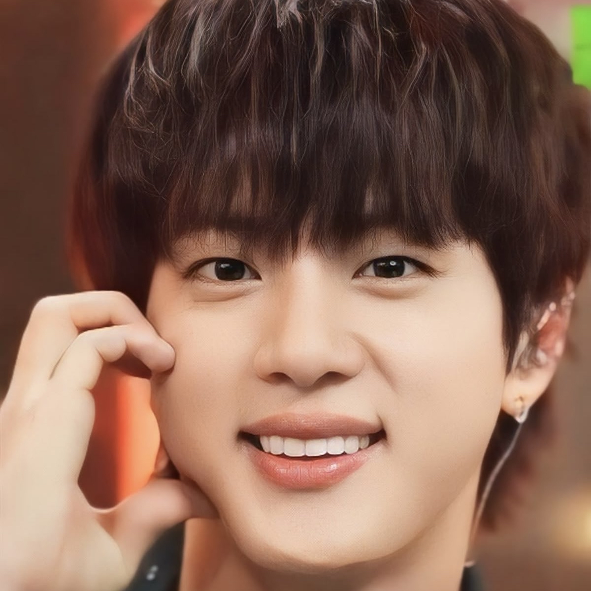 Recent activity shot of Jin (BTS)